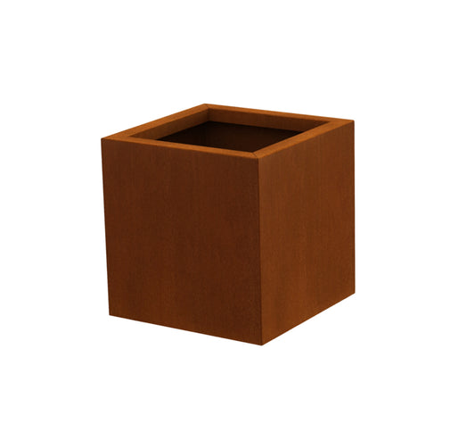 Jardinière Carré en Corten 3mm