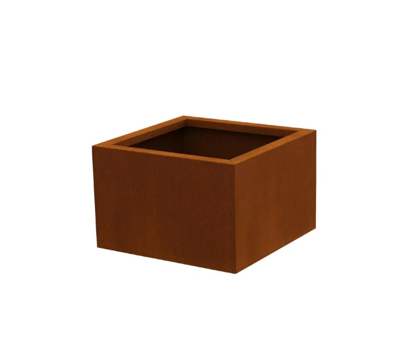 Jardinière Carré en Corten 3mm