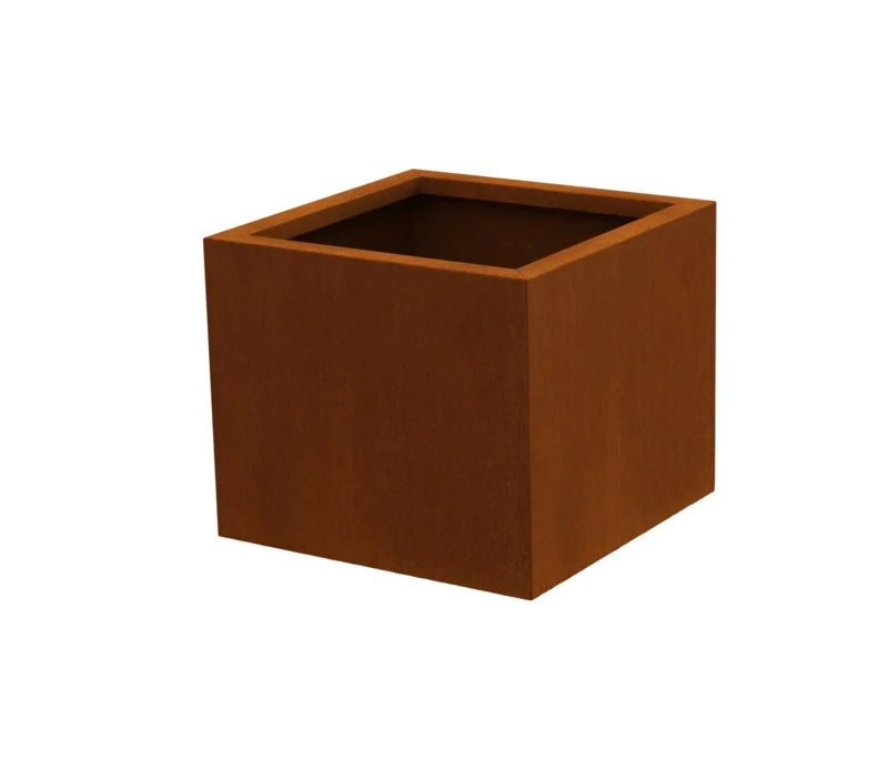 Jardinière Carré en Corten 3mm