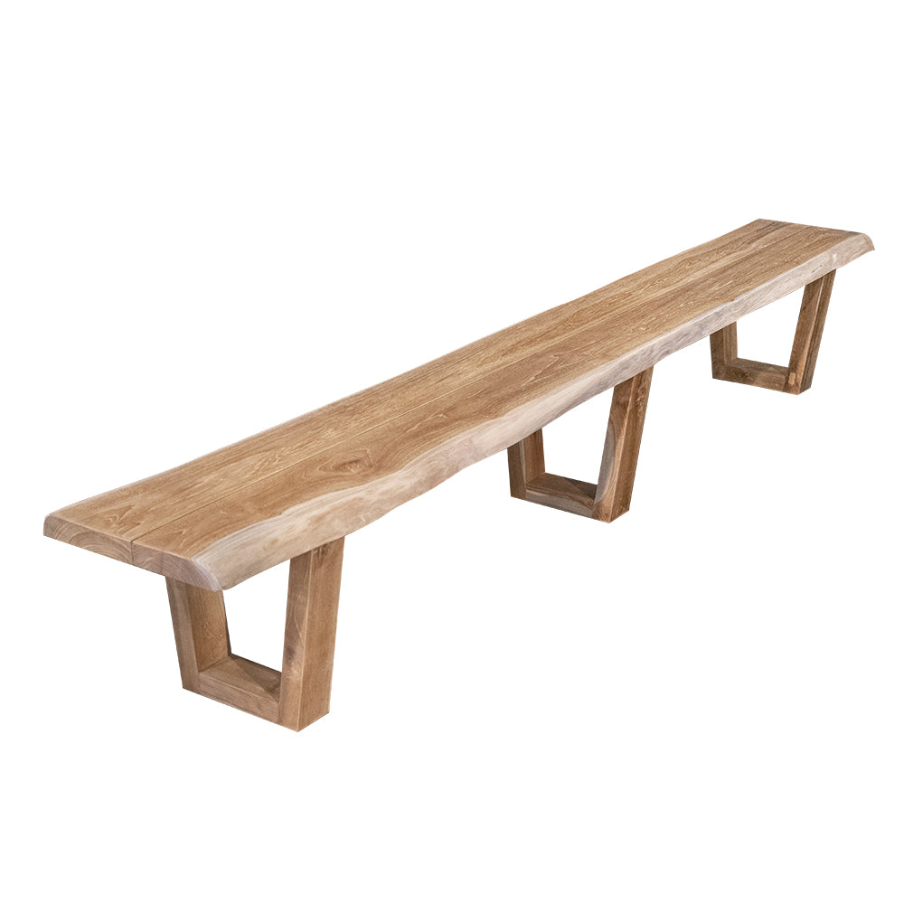 Banc pour table à manger "FASTE TRUNK / bois"