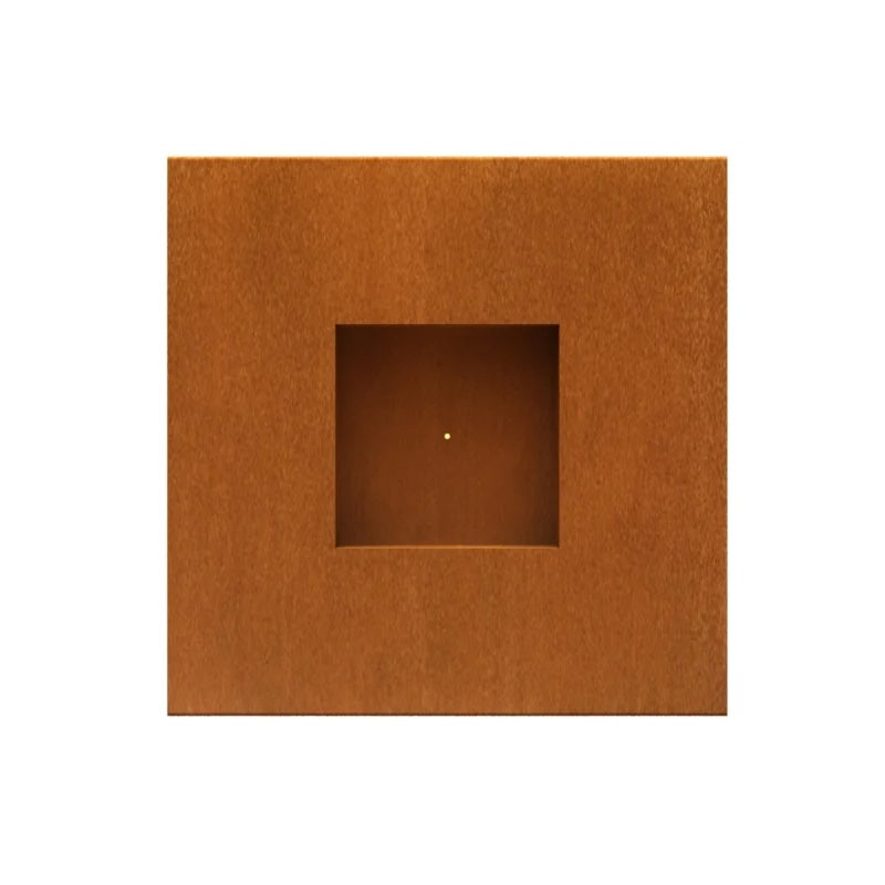 Table de feu extérieur 100cmx100cm – Corten 3mm